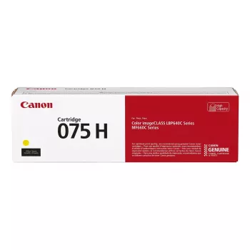 Canon 075 High Capacity 2500 lappuses dzeltena tonera kasetne