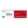 Canon 075 High Capacity 2500 lappuses dzeltena tonera kasetne
