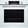 Iebūvējamā elektriskā cepeškrāsns Bosch Serie 6 HBG536EW4 — 71 L, 3400 W, balta, EasyClean, 10 automātiskās programmas