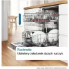 Iebūvējamā trauku mazgājamā mašīna Bosch SMU2HVS06E — pilna izmēra 60 cm, 14 galda klājumu ietilpība, 5 programmas, siltummaiņa žāvēšana