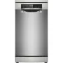Brīvi stāvoša trauku mazgājamā mašīna Bosch Serie 6 SPS6EMI21E — šaura (45 cm), 10 galda klājumu komplekti, 8 programmas, energoefektivitātes klase B