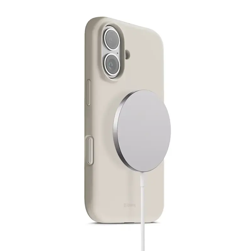 Crong Color Cover Magnetic Case with MagSafe iPhone 17 Stone CRGCOLRMIP1763STN