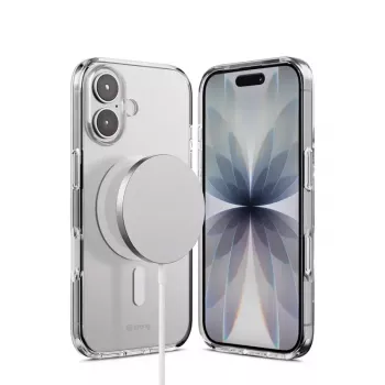 Crong caurspīdīgs MAG vāciņš ar MagSafe iPhone 17 Clear CRGCLRMIP1763TRS