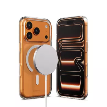 Crong Clear MAG Cover Case ar MagSafe iPhone 17 Pro Clear CRGCLRMIP1763PTRS