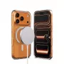 Crong Clear MAG Cover Case ar MagSafe iPhone 17 Pro Clear CRGCLRMIP1763PTRS