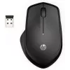 HP 280 Silent Wireless pele, labā roka, optiskā, RF bezvadu, melna