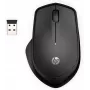 HP 280 Silent Wireless pele, labā roka, optiskā, RF bezvadu, melna