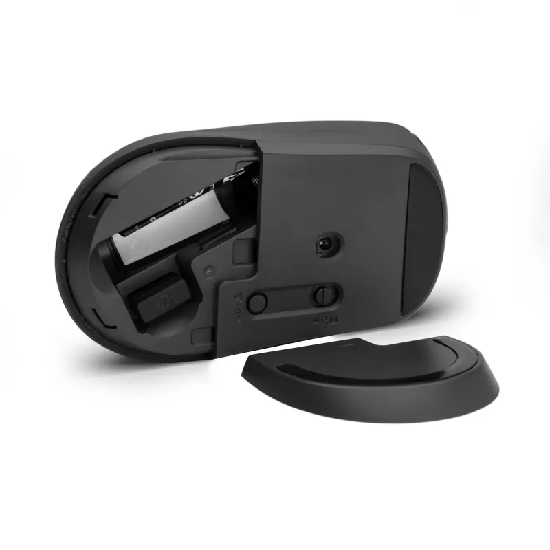 HP 400 Quiet Melns Wireless pele, piemērota abām rokām, RF Wireless + Bluetooth, 6000 DPI, melna