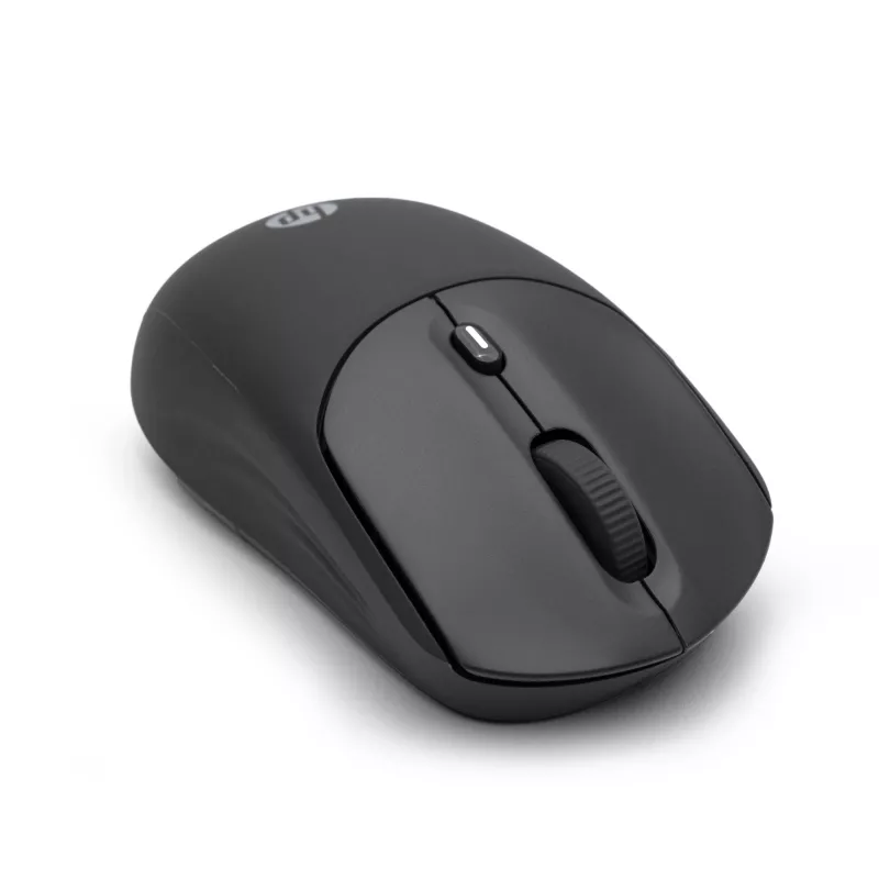 HP 400 Quiet Melns Wireless pele, piemērota abām rokām, RF Wireless + Bluetooth, 6000 DPI, melna