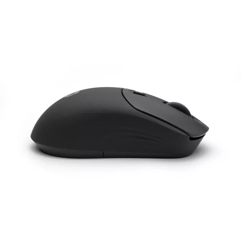 HP 400 Quiet Melns Wireless pele, piemērota abām rokām, RF Wireless + Bluetooth, 6000 DPI, melna