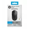 HP 400 Quiet Melns Wireless pele, piemērota abām rokām, RF Wireless + Bluetooth, 6000 DPI, melna