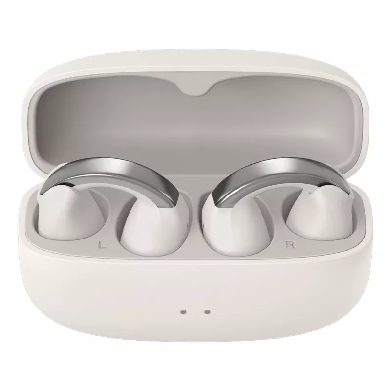 JVC HA-NP1T austiņas True Wireless Stereo (TWS) auss uzlikšanas stilā Zvani/Mūzika USB Type-C Bluetooth Sudraba, Balta