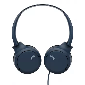Vadu austiņas JVC HA-S33UCAU, binaurālas, galvas stīpa, USB-C, 2 draiveri 2,97 cm, 20–20000 Hz, kabelis 1,2 m, zilas