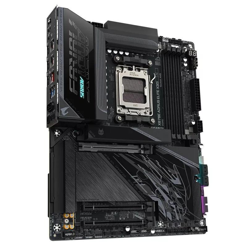 Mātesplate GIGABYTE X870E AORUS ELITE X3D, AMD AM5, ATX