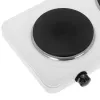 Elektriskā plīts virsma Adler AD 6520, 2 degļi/gatavošanas zonas, balta