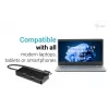 i-tec USB-C Triple 4K HDMI video adapteris, Power Delivery 100W