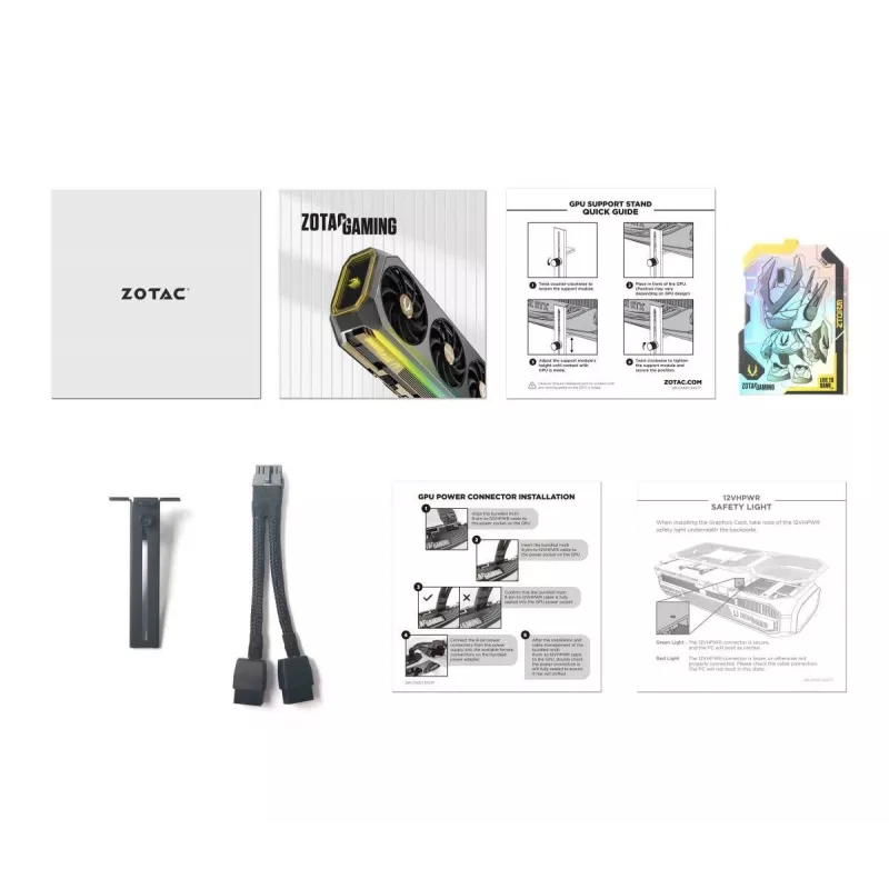ZOTAC Graphic Card - GeForce Rtx 5070 - 12GB Gddr7 - Zt-b50700d-10p