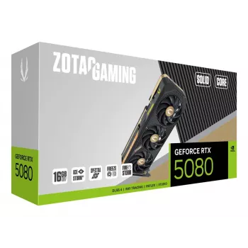ZOTAC Grafiskā karte - GeForce RTX 5080 - 16 GB GDDR7
