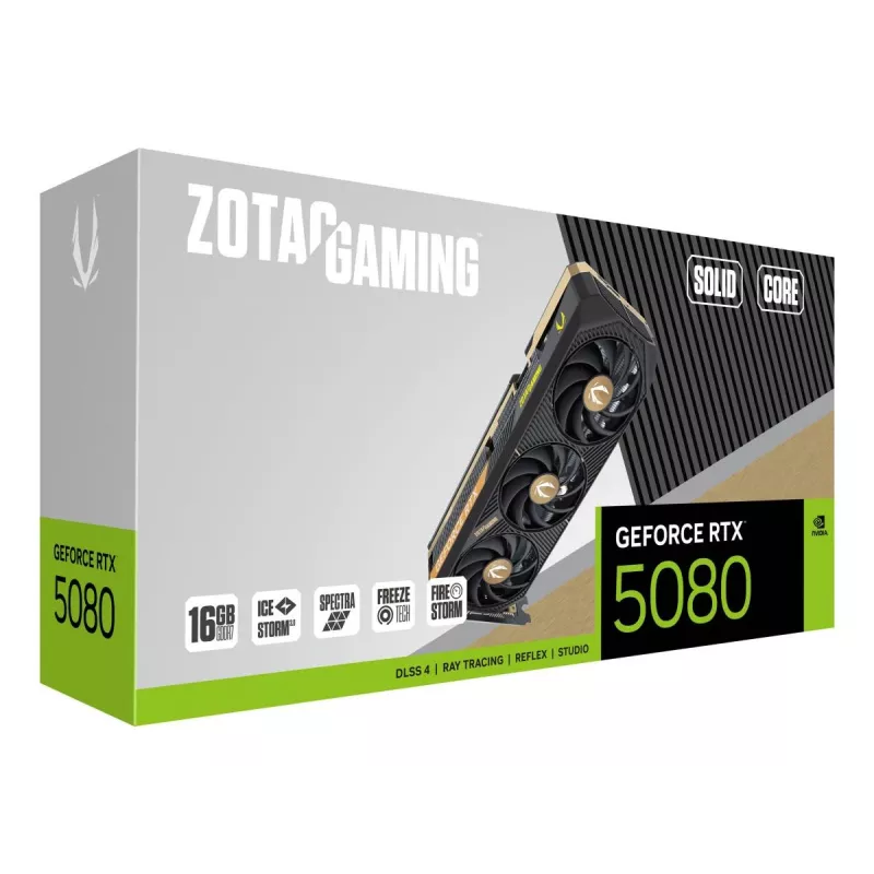 ZOTAC Grafiskā karte - GeForce RTX 5080 - 16 GB GDDR7