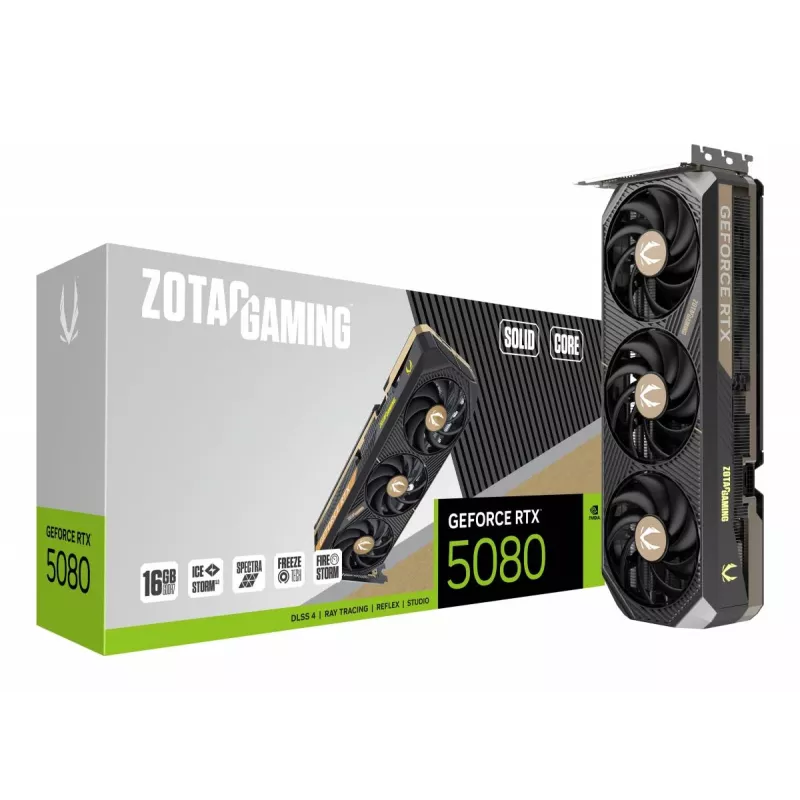 ZOTAC Grafiskā karte - GeForce RTX 5080 - 16 GB GDDR7