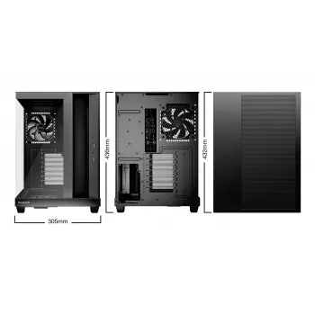 Datora korpuss be quiet! Light Base 500 Midi Tower melns