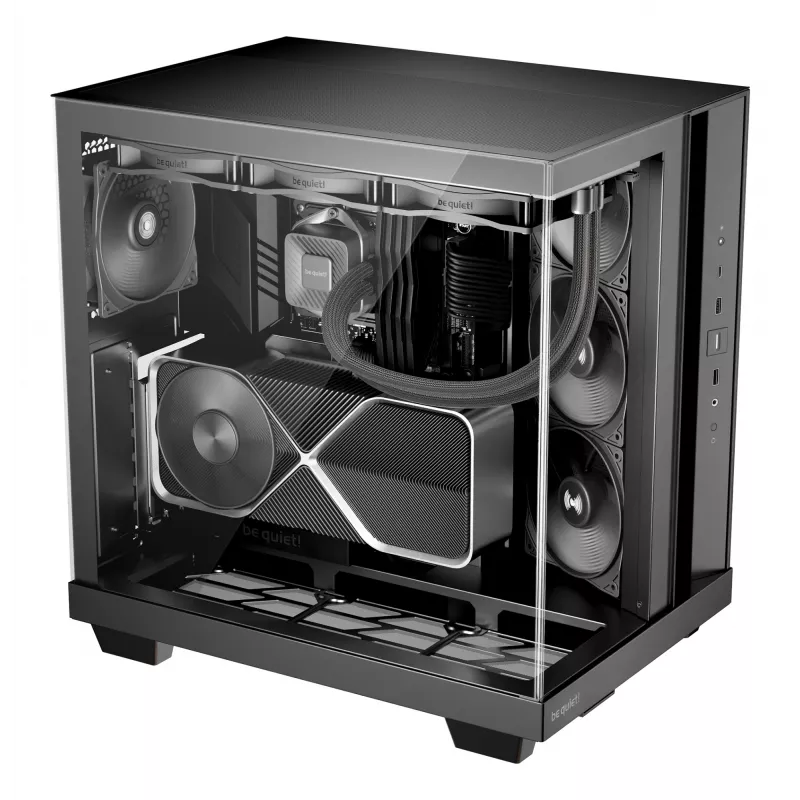 Datora korpuss be quiet! Light Base 500 Midi Tower melns