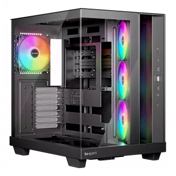 PC korpuss be quiet! Light Base 500 LX Melns Midi Tower ATX 3x 120 mm ventilatori