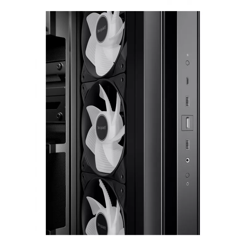 PC korpuss be quiet! Light Base 500 LX Melns Midi Tower ATX 3x 120 mm ventilatori