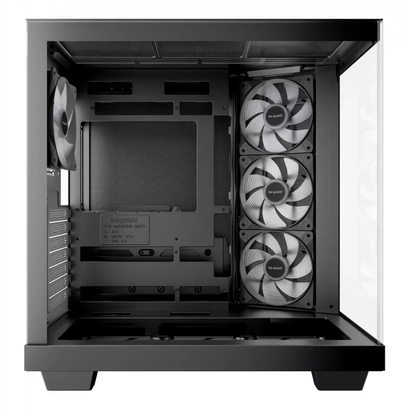 PC korpuss be quiet! Light Base 500 LX Melns Midi Tower ATX 3x 120 mm ventilatori