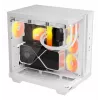 PC korpuss be quiet Light Base 500 LX balta Midi Tower ATX/PS2 PSU atbalsts 3x120 mm priekšā 1x120 mm aizmugurē atbalsta 2,5/3,5 collu diskus 305×436×432 mm