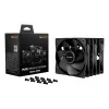 be quiet Pure Wings 3 120mm | PWM Reverse Triple-Pack datora korpusa ventilators 12 cm Melns 3 gab.