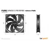 be quiet Pure Wings 3 120mm | PWM Reverse Triple-Pack datora korpusa ventilators 12 cm Melns 3 gab.