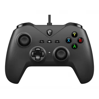MSI FORCE GC200 spēļu kontrolieris melns USB kursorsvira analogais / digitālais Android, PC