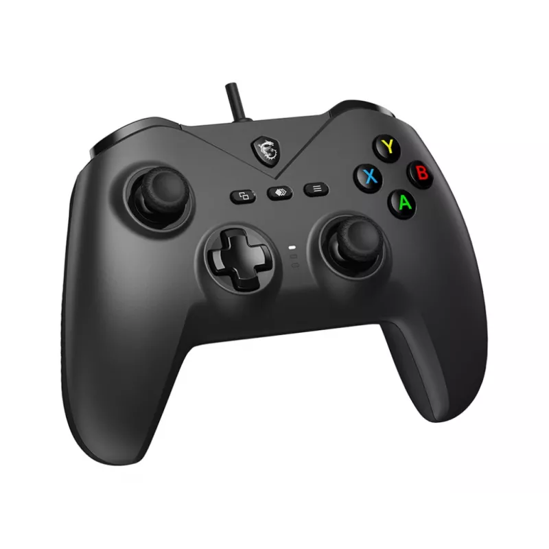 MSI FORCE GC200 spēļu kontrolieris melns USB kursorsvira analogais / digitālais Android, PC
