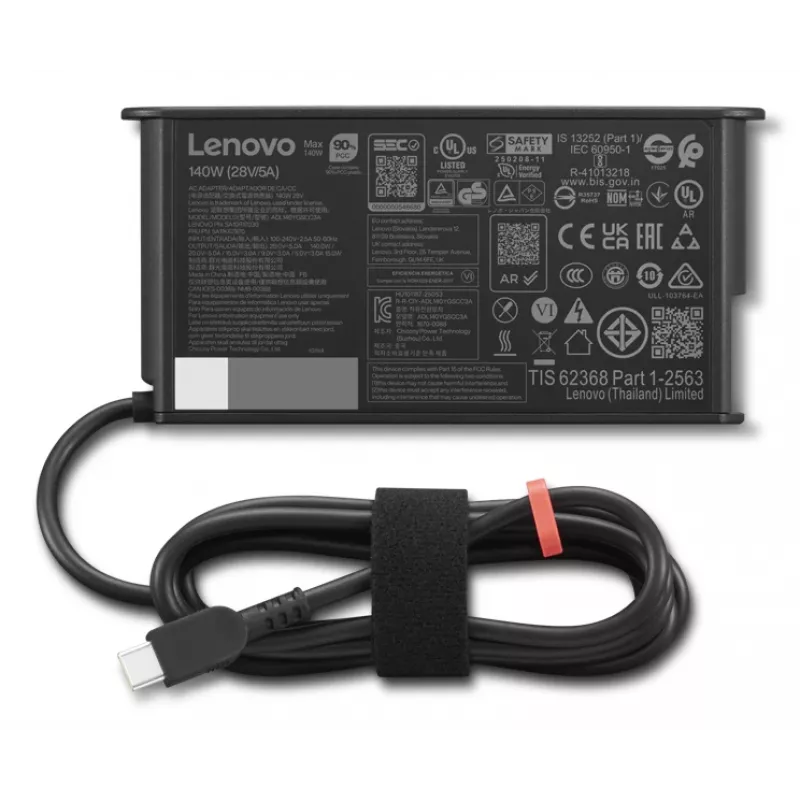Lenovo 4X21U28818 strāvas adapteris Iekštelpām 140 W Melns