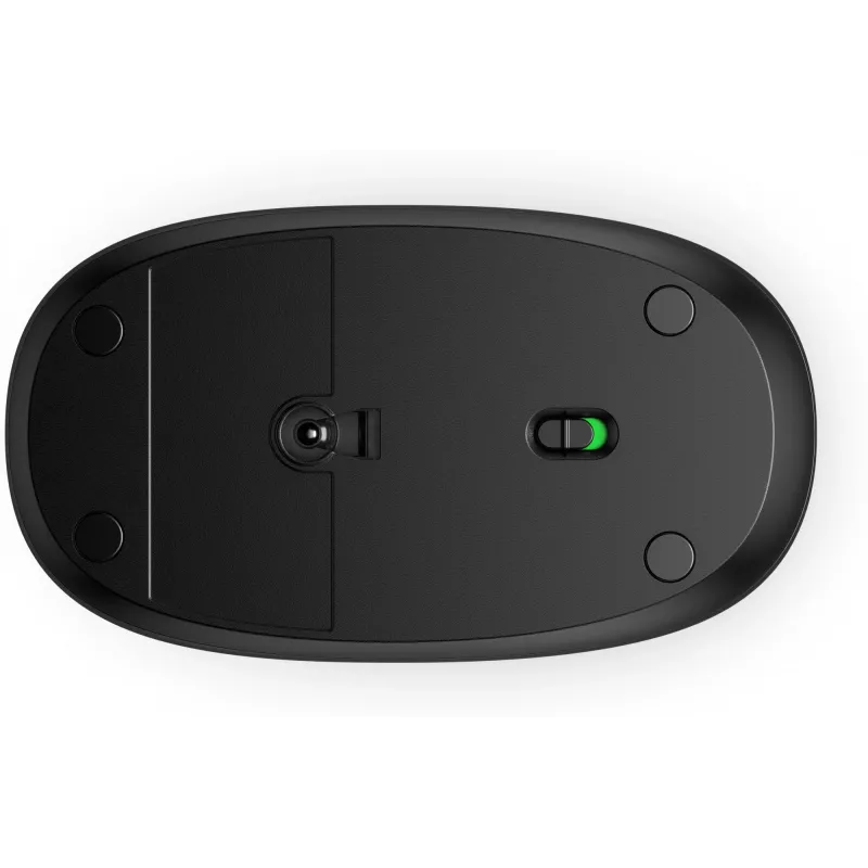 HP 240 melna Bluetooth pele, piemērota abām rokām, optiskā, Bluetooth, 1600 DPI, melna
