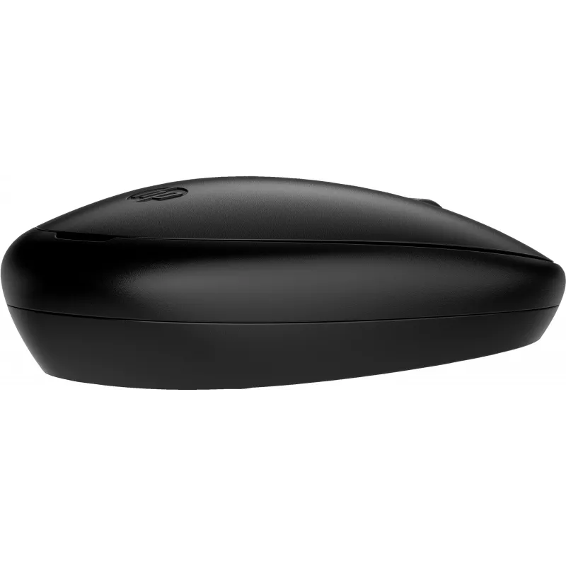 HP 240 melna Bluetooth pele, piemērota abām rokām, optiskā, Bluetooth, 1600 DPI, melna