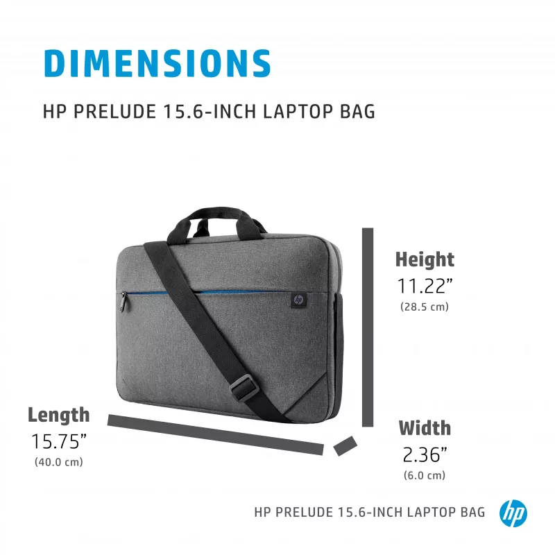 HP Prelude 15,6 collu klēpjdatora soma, portfeļa tipa, 39,6 cm (15,6 collas), 300 g