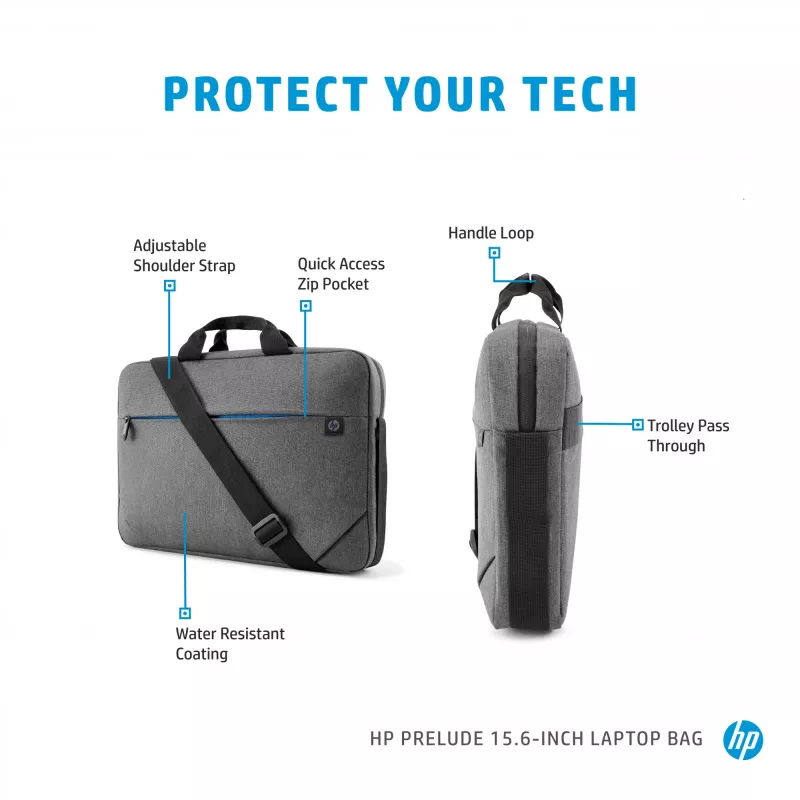 HP Prelude 15,6 collu klēpjdatora soma, portfeļa tipa, 39,6 cm (15,6 collas), 300 g