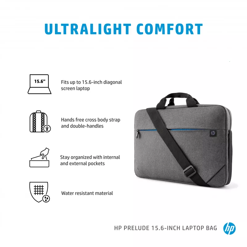 HP Prelude 15,6 collu klēpjdatora soma, portfeļa tipa, 39,6 cm (15,6 collas), 300 g