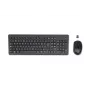 HP 330 Wireless pele and tastatūra Combination, Full-size (100%), bezvadu, RF Wireless, QWERTY, melna, iekļauta pele