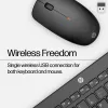 HP 230 bezvadu peles un tastatūras komplekts, pilna izmēra (100%), bezvadu, RF bezvadu, membrānas, melns, iekļauta pele