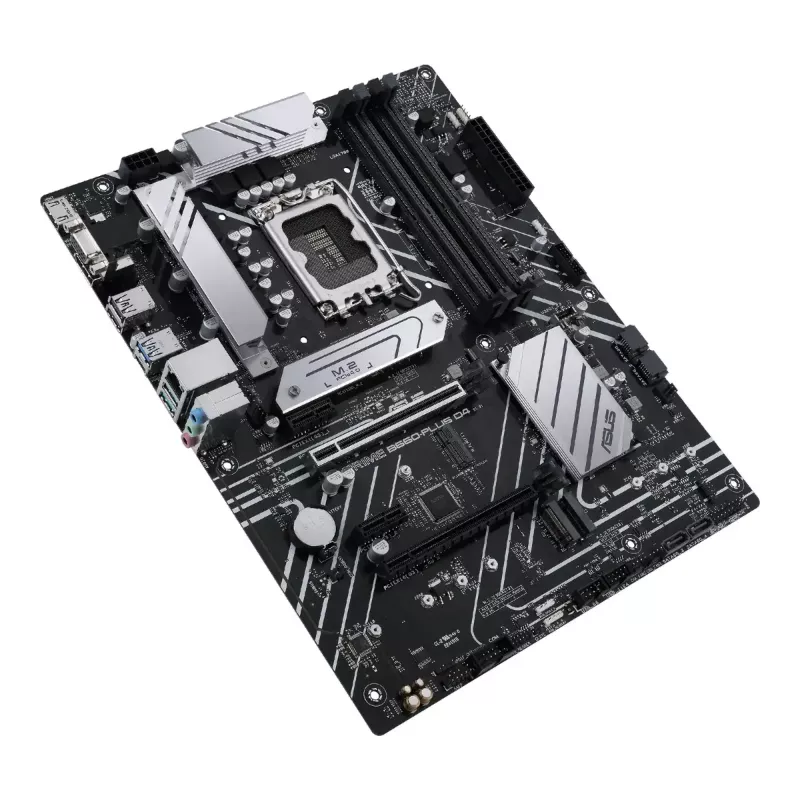 Mātesplate ASUS PRIME B660-PLUS D4 — Intel B660, LGA 1700, ATX, DDR4, 4× DIMM, 128 GB, 3× M.2, 2.5 Gb LAN