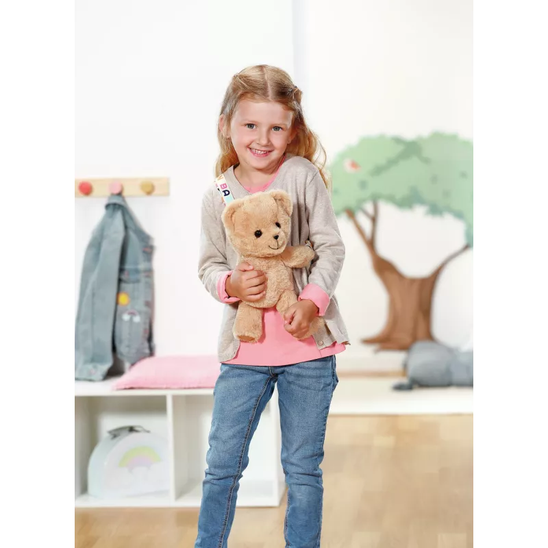 Rotaļu lācīša somiņa ZAPF BABY born Teddy Bag — bērniem vecumā no 3 līdz 12 gadiem