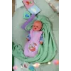 Leļļu guļammaiss ZAPF BABY born Guļammaiss Flower, auduma, salokāms, vecumam no 3 gadiem