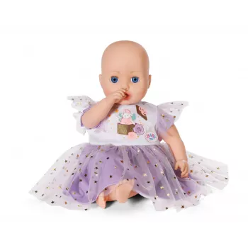 Leļļu kleita ZAPF BABY born Ceriņu tilla kleita 43 cm lellēm, audums, daudzkrāsaina, salokāma, vecums 3+