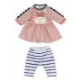 Lelles kleita ZAPF BABY born Dress Jungle 36 cm lellēm, daudzkrāsaina, salokāma, no 1 gada