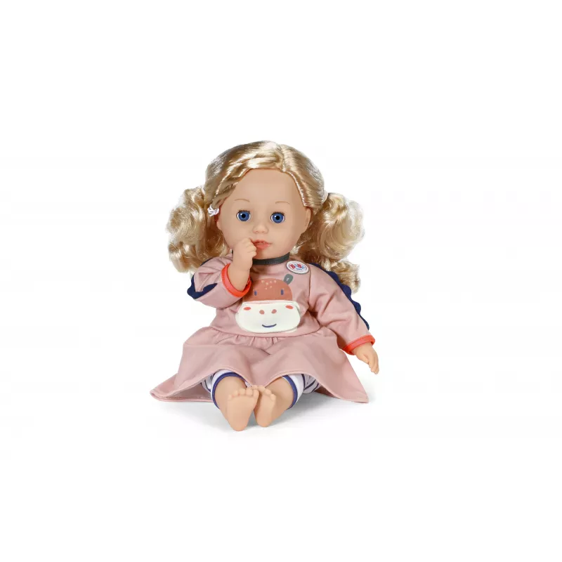 Lelles kleita ZAPF BABY born Dress Jungle 36 cm lellēm, daudzkrāsaina, salokāma, no 1 gada