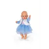 Leļļu kleita ZAPF BABY born ziemas kleita 36 cm lellēm, daudzkrāsu, salokāma, vecumam no 1 gada