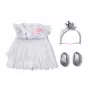 Leļļu apģērbu komplekts ZAPF BABY born Balerīnas tērps 43 cm lellēm, daudzkrāsains, ieteicamais vecums 3+
